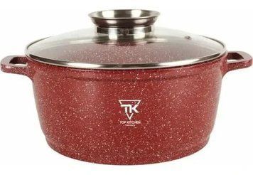 Каструля 24 см Top Kitchen TК00052 4.51л Червона