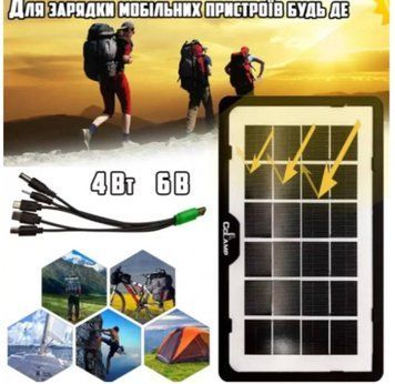 Портативная солнечная панель Cclamp CL‑639 Solar 4W 6V IP65
