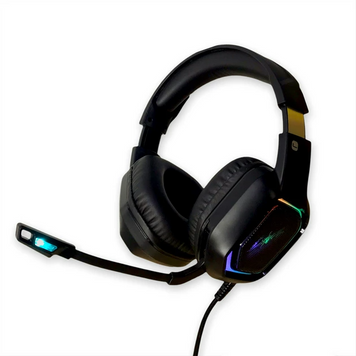 Игровые проводные наушники с микрофоном CYBERPUNK CP-007 Gaming игровая гарнитура с RGB подсветкой