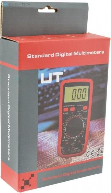 Мультиметр цифровой тестер Digital Multimeter UT61 с чехлом