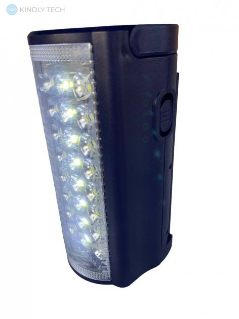 Ліхтар переносний акумуляторний Fujita 2606L світлодіодний з повербанком 24 LED, Синій