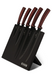 Набор ножей на магнитной подставке EDENBERG EB-963 (6 Предметов), Черный