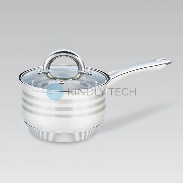 Ковш со стеклянной крышкой Maestro MR-3513-16S 2.1 л &Oslash; 16 см