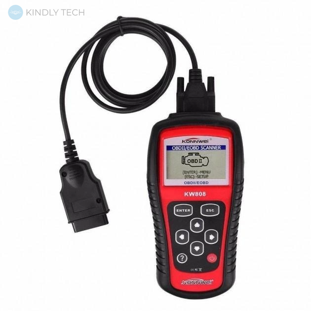Автосканер OBD KM808 Сканер-адаптер для авто мониторинга