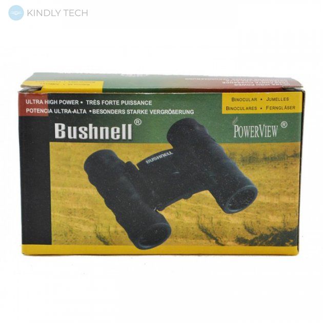 Бинокль мини для охоты Bushnell 10х25 камуфляж