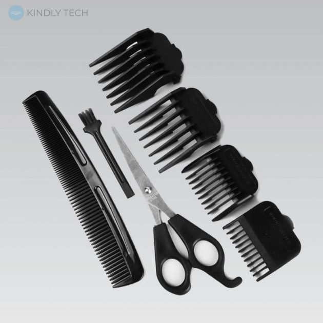 Машинка для стрижки волосся Maestro MR-659TI (7 Вт), Титанові ножі