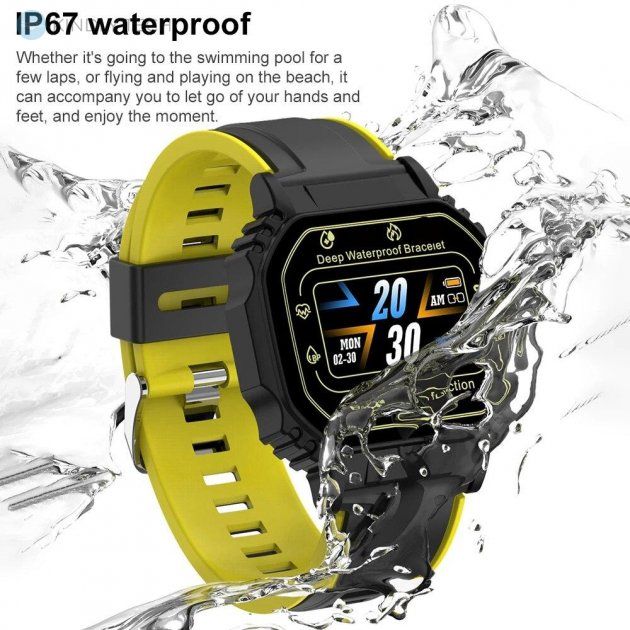 Смарт годинник Smart watch B3-2 розумний браслет з функціями Сірий
