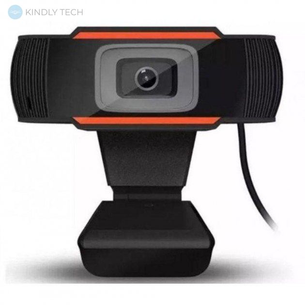 Веб-камера с микрофоном JHL1, Черная 640х480