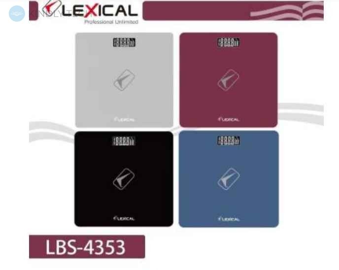 Весы электронные Lexical LBS-4353 до 180 кг, в ассортименте