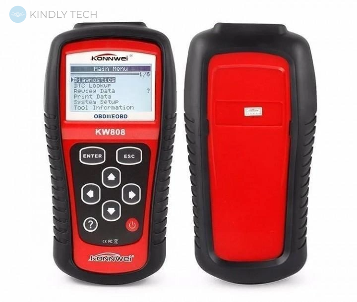 Автосканер OBD KM808 Сканер-адаптер для авто моніторингу