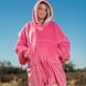 Плед з капюшоном Huggies Ultra Plush Blanket Hoodie Рожевий