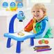 Дитячий стіл для малювання зі світлодіодним підсвічуванням, Blue
