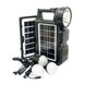 Ліхтар-Power Bank-Блютус-Радіо із сонячною панеллю CL-810, + лампочки