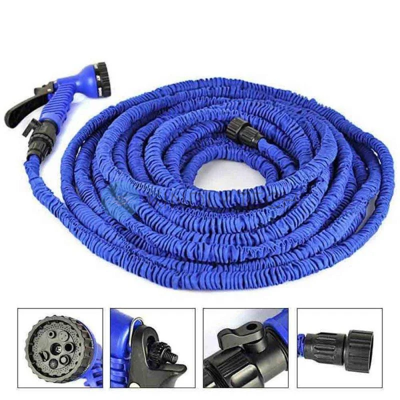 Шланг садовий поливальний Magic Xhose 15 м з розпилювачем розтягується