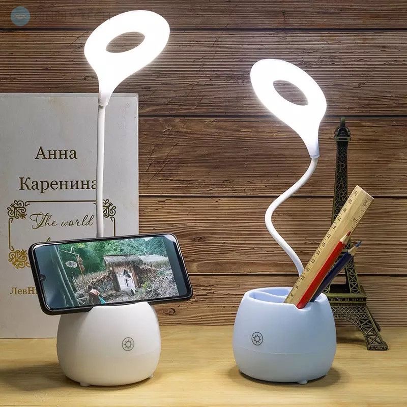 Аккумуляторная лампа Soft Light Lamp с сенсорным управлением микс