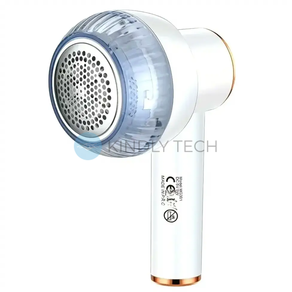 Компактна машинка для видалення ковтунців SURKER SK-683, USB, біла