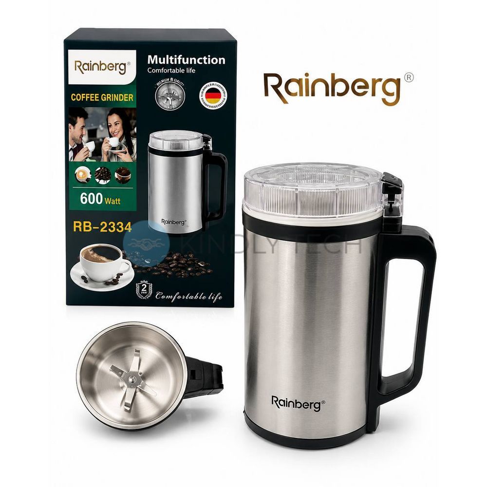 Электрическая кофемолка Rainberg RB-2334, 600 Вт
