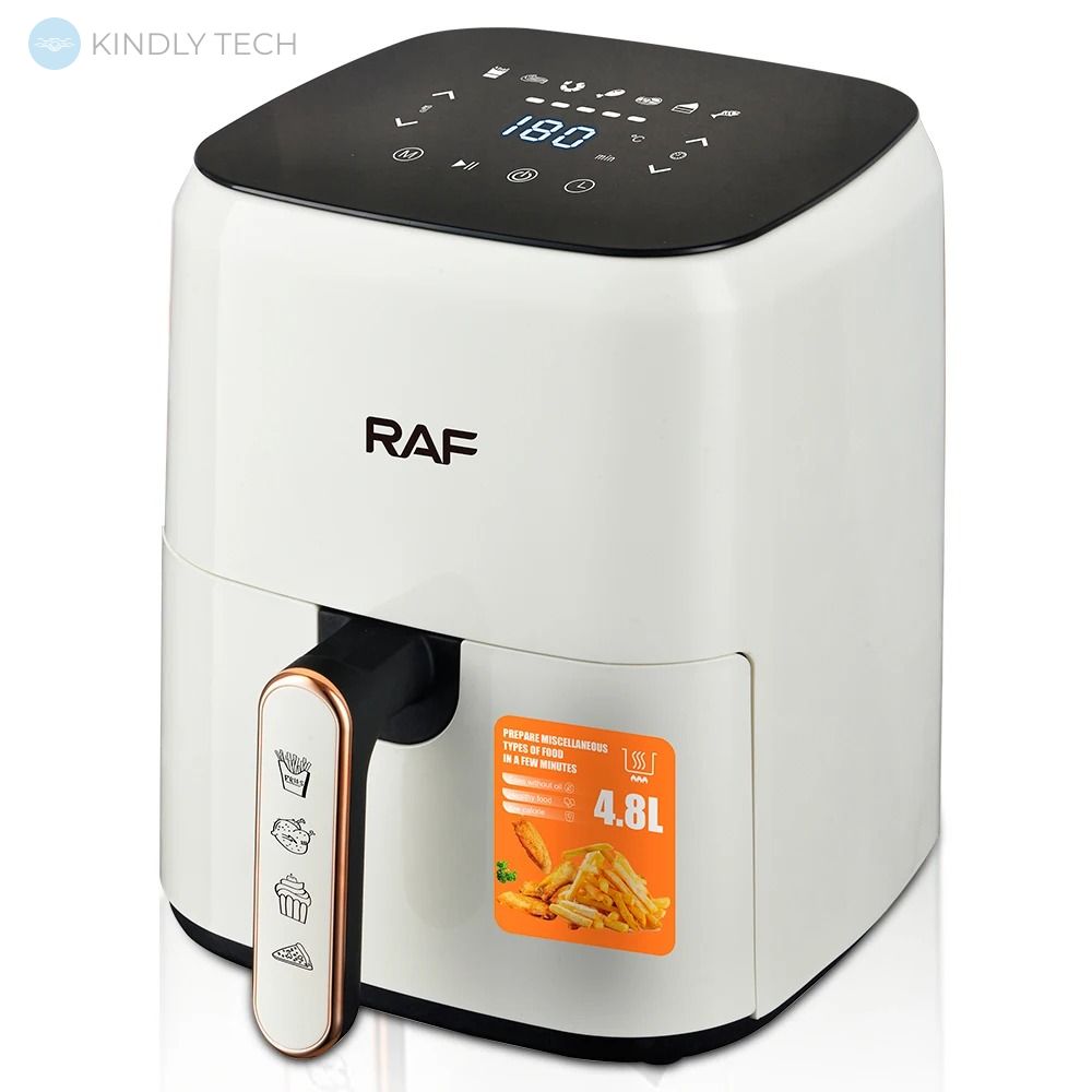 Аерофритюрниця RAF R 5362W 4.8л Біла