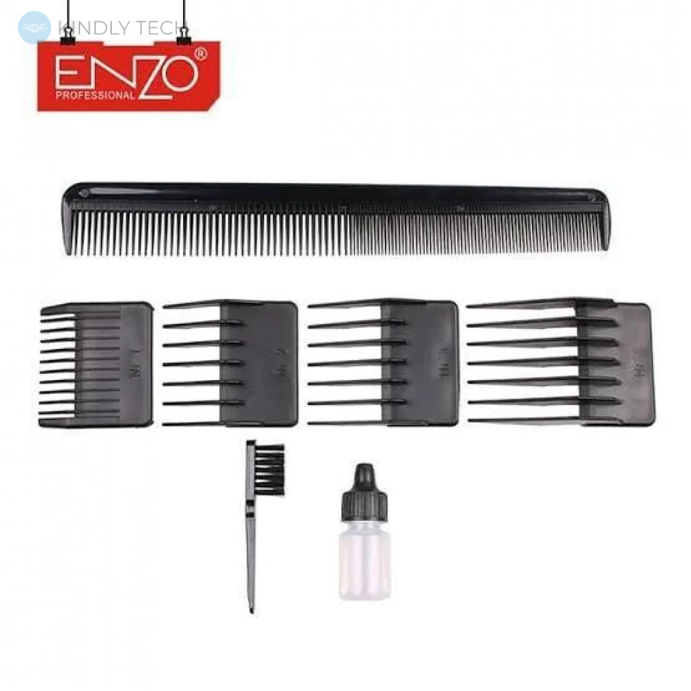 Профессиональная машинка для стрижки волос ENZO EN-519 с регулировкой длины стрижки