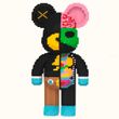 Конструктор Magic Blocks у вигляді ведмедика Bearbrick «Dissected Companion»