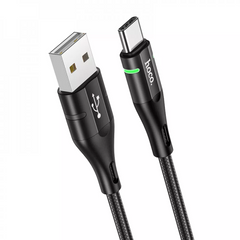 Кабель Cable USB C 2.4A (1.2m) — Hoco U93 — Black