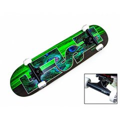 Скейтборд Fish Skateboard 3108 Green Peafowl