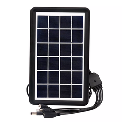 Зарядное устройство с солнечной панелью 5в1 6V 3W EP-0902