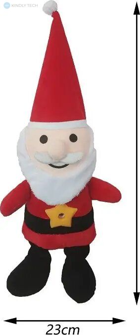 Детская плюшевая игрушка ночник-проектор звёздного неба Star Bellу Dream Санта Клаус