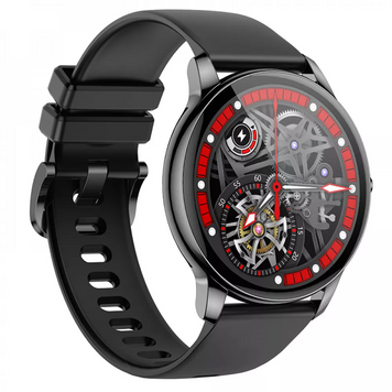 Смарт годинник Smart Sports Watch &mdash; Hoco Y10 AMOLED &mdash; Bright Metal Gray