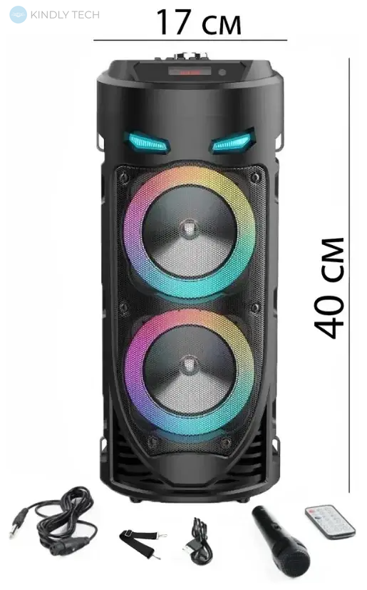 Портативная акустическая система Bluetooth 16Вт ZQS4239 с микрофоном