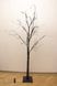 Светодиодное декоративное дерево 108LED 1,2м цвет ламп - белый, ствол черный