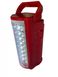 Ліхтар переносний акумуляторний Fujita 2606L світлодіодний з повербанком 24 LED, Червоний