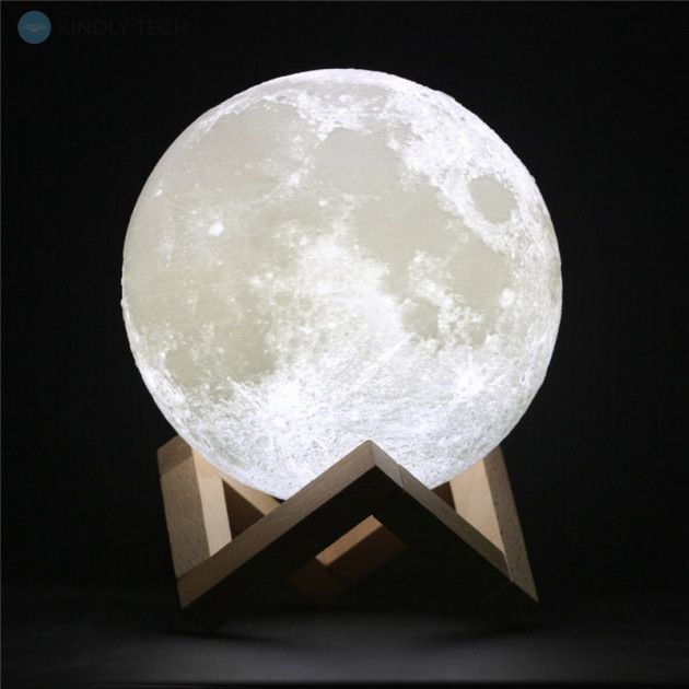 Настільний світильник Magic 3D COLOR Moon Light Білий (17 см)