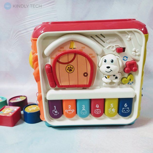 Розвиваюча іграшка Veld CO Музичний бізікуб Magic Box