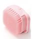 Універсальна силіконова щітка для масажу, миття посуду, купання Silicone Massage Bath Brush, Pink