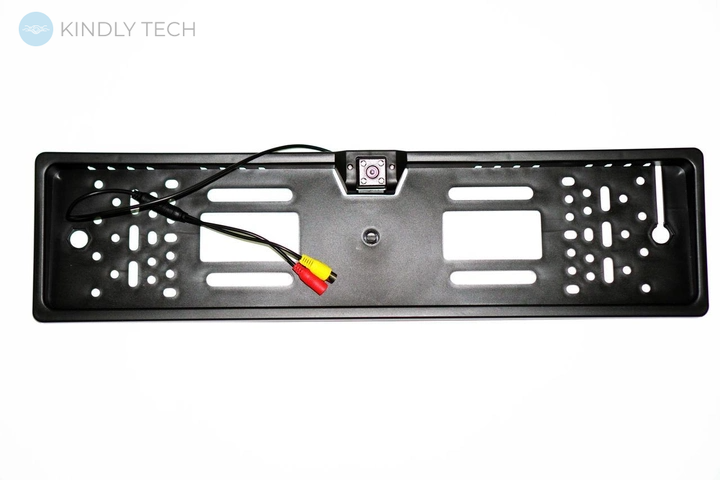 Беспроводная автомобильная камера заднего вида с номерной рамкой с подсветкой номера
