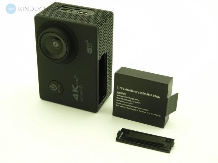 Экшн-камера H16-4R с пультом ACTION CAMERA WiFi 4K