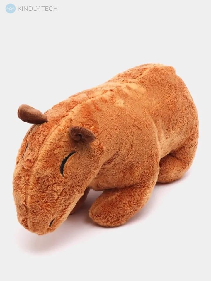 Плюшевая мягкая игрушка Капибара Capybara, 30см