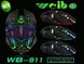 Игровая мышка для геймеров Weibo WB-911 беспроводная с rgb-подсветкой