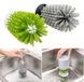 Щетка для чистки посуды с силиконовой присоской на раковину Brush-up