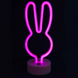 Нічний неоновий світильник — Neon Amazing — Bunny Pink