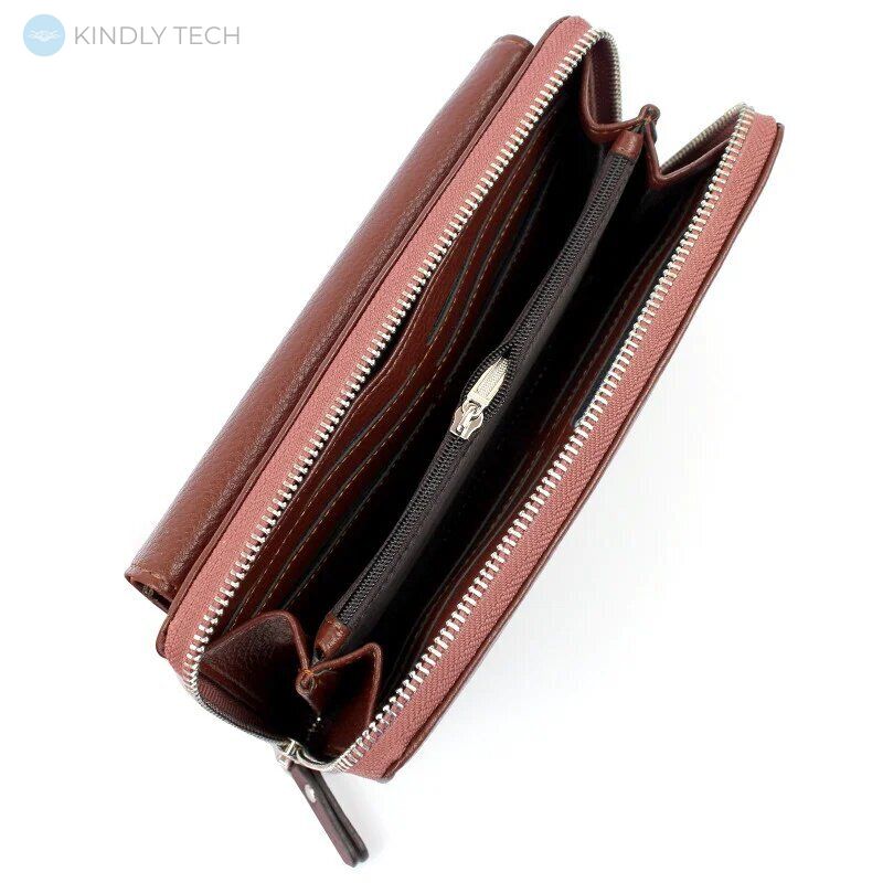 Чоловічий гаманець-клатч Baellerry 5515 Світло-коричневий