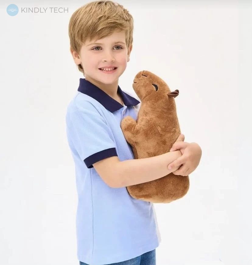 Плюшевая мягкая игрушка Капибара Capybara, 30см