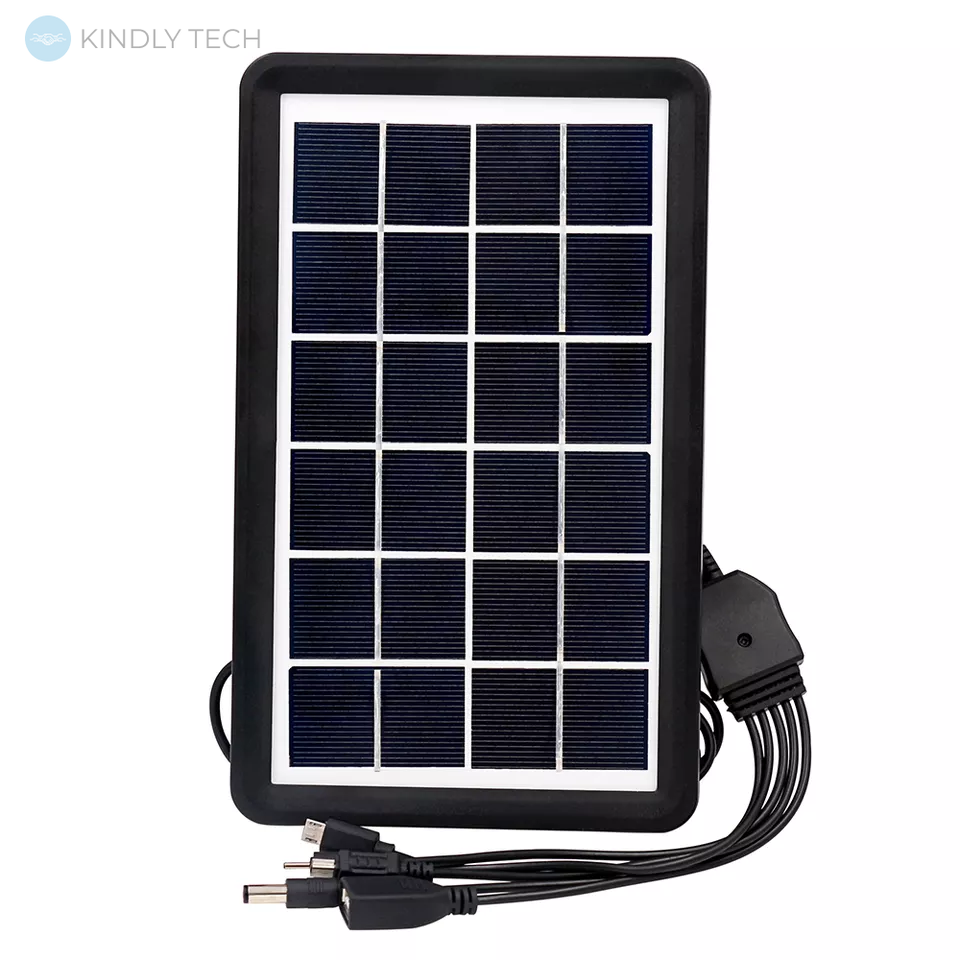 Зарядний пристрій із сонячною панеллю 5в1 6V 3W EP-0902