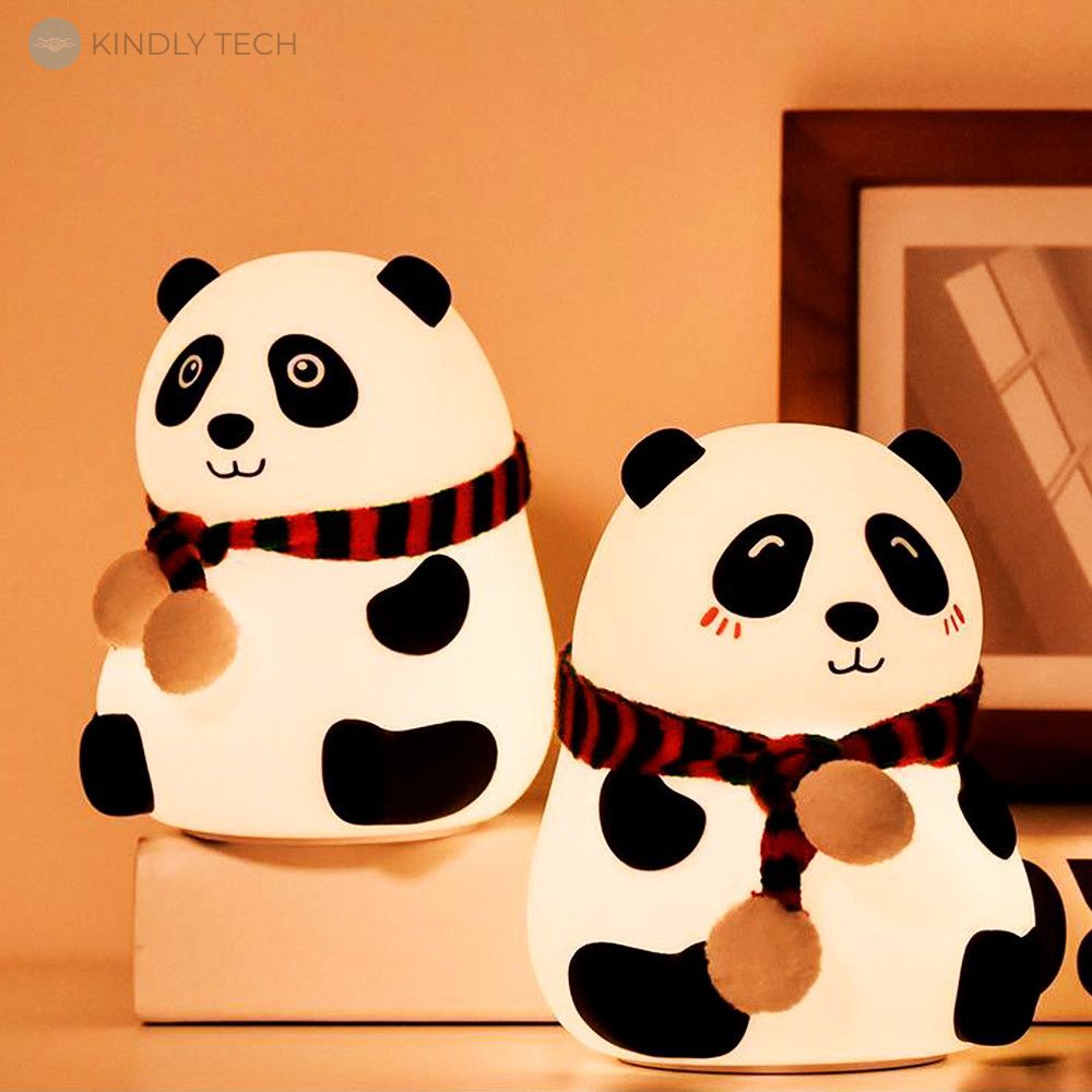 Дитячий силіконовий нічник "Панда" 3DTOYSLAMP в асортименті