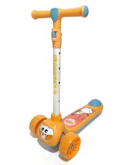 Детский самокат Scooter Happy Year 616-3, Оранжевый