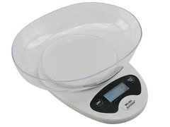 Кухонные весы с чашей MATARIX MX-404 на 7 кг. электронные