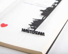 Закладка для книг «Амстердам», Чорний