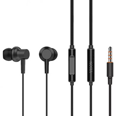 Дротові навушники з мікрофоном 3.5mm — Yison X2 — Black