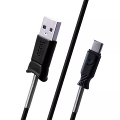 Кабель USB C 2A (1m) — Hoco X24 — Black